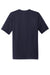 Sport-Tek ST450 Mens Competitor Moisture Wicking Short Sleeve Crewneck T-Shirt True Navy Blue Flat Back