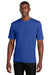 Sport-Tek ST450 Mens Competitor Moisture Wicking Short Sleeve Crewneck T-Shirt True Royal Blue Model Front