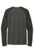 Sport-Tek ST460LS Mens Digi Camo Moisture Wicking Long Sleeve Crewneck T-Shirt Black Flat Back