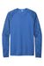 Sport-Tek ST460LS Mens Digi Camo Moisture Wicking Long Sleeve Crewneck T-Shirt True Royal Blue Flat Front