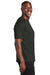 Sport-Tek ST460 Mens Digi Camo Moisture Wicking Short Sleeve Crewneck T-Shirt Black Model Side