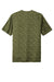 Sport-Tek ST460 Mens Digi Camo Moisture Wicking Short Sleeve Crewneck T-Shirt Olive Drab Green Flat Back