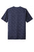 Sport-Tek ST460 Mens Digi Camo Moisture Wicking Short Sleeve Crewneck T-Shirt True Navy Blue Flat Back