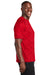 Sport-Tek ST460 Mens Digi Camo Moisture Wicking Short Sleeve Crewneck T-Shirt True Red Model Side