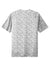 Sport-Tek ST460 Mens Digi Camo Moisture Wicking Short Sleeve Crewneck T-Shirt White Flat Back