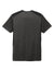 Sport-Tek ST465 Mens Endeavor Moisture Wicking Short Sleeve Crewneck T-Shirt Heather Black/Black Flat Back