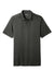 Sport-Tek ST467 Mens Endeavor Moisture Wicking Short Sleeve Polo Shirt Heather Black Flat Front