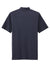 Sport-Tek ST467 Mens Endeavor Moisture Wicking Short Sleeve Polo Shirt Heather Deep Navy Blue Flat Back