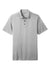 Sport-Tek ST467 Mens Endeavor Moisture Wicking Short Sleeve Polo Shirt Heather Light Grey Flat Front