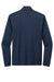 Sport-Tek ST469 Mens Endeavor Moisture Wicking 1/4 Zip Sweatshirt Heather Dark Royal Blue Flat Back