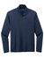 Sport-Tek ST469 Mens Endeavor Moisture Wicking 1/4 Zip Sweatshirt Heather Dark Royal Blue Flat Front