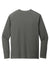 Sport-Tek ST470LS Mens Rashguard Moisture Wicking Long Sleeve Crewneck T-Shirt Dark Smoke Grey Flat Back