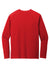 Sport-Tek ST470LS Mens Rashguard Moisture Wicking Long Sleeve Crewneck T-Shirt True Red Flat Back