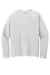 Sport-Tek ST470LS Mens Rashguard Moisture Wicking Long Sleeve Crewneck T-Shirt White Flat Front