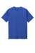 Sport-Tek ST470 Mens Rashguard Moisture Wicking Short Sleeve Crewneck T-Shirt True Royal Blue Flat Front