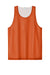 Sport-Tek ST5000 Mens PosiCharge Reversible Mesh Tank Top Deep Orange/White Flat Front