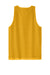 Sport-Tek ST5000 Mens PosiCharge Reversible Mesh Tank Top Gold/Black Flat Back