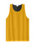 Sport-Tek ST5000 Mens PosiCharge Reversible Mesh Tank Top Gold/Black Flat Front