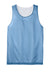 Sport-Tek ST500 Mens Reversible Mesh Moisture Wicking Tank Top Carolina Blue Flat Front