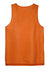 Sport-Tek ST500 Mens Reversible Mesh Moisture Wicking Tank Top Deep Orange Flat Back