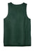 Sport-Tek ST500 Mens Reversible Mesh Moisture Wicking Tank Top Forest Green Flat Back