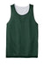 Sport-Tek ST500 Mens Reversible Mesh Moisture Wicking Tank Top Forest Green Flat Front