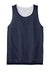 Sport-Tek ST500 Mens Reversible Mesh Moisture Wicking Tank Top True Navy Blue Flat Front