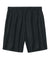 Sport-Tek ST5100 Mens PosiCharge Mesh Athletic Shorts Black Flat Back