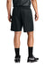 Sport-Tek ST5100 Mens PosiCharge Mesh Athletic Shorts Black Model Back