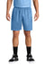 Sport-Tek ST5100 Mens PosiCharge Mesh Athletic Shorts Carolina Blue Model Front