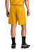 Sport-Tek ST5100 Mens PosiCharge Mesh Athletic Shorts Gold Model Back