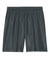 Sport-Tek ST5100 Mens PosiCharge Mesh Athletic Shorts Iron Grey Flat Front