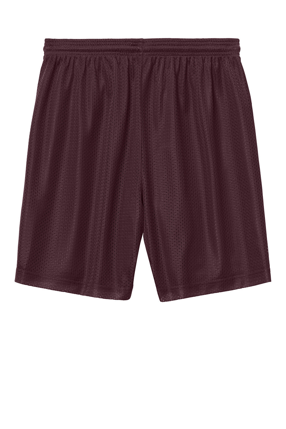 Sport-Tek ST5100 Mens PosiCharge Mesh Athletic Shorts Maroon Flat Back