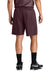 Sport-Tek ST5100 Mens PosiCharge Mesh Athletic Shorts Maroon Model Back