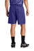 Sport-Tek ST5100 Mens PosiCharge Mesh Athletic Shorts Purple Model Back