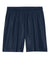 Sport-Tek ST5100 Mens PosiCharge Mesh Athletic Shorts True Navy Blue Flat Front