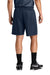 Sport-Tek ST5100 Mens PosiCharge Mesh Athletic Shorts True Navy Blue Model Back