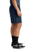 Sport-Tek ST5100 Mens PosiCharge Mesh Athletic Shorts True Navy Blue Model Side