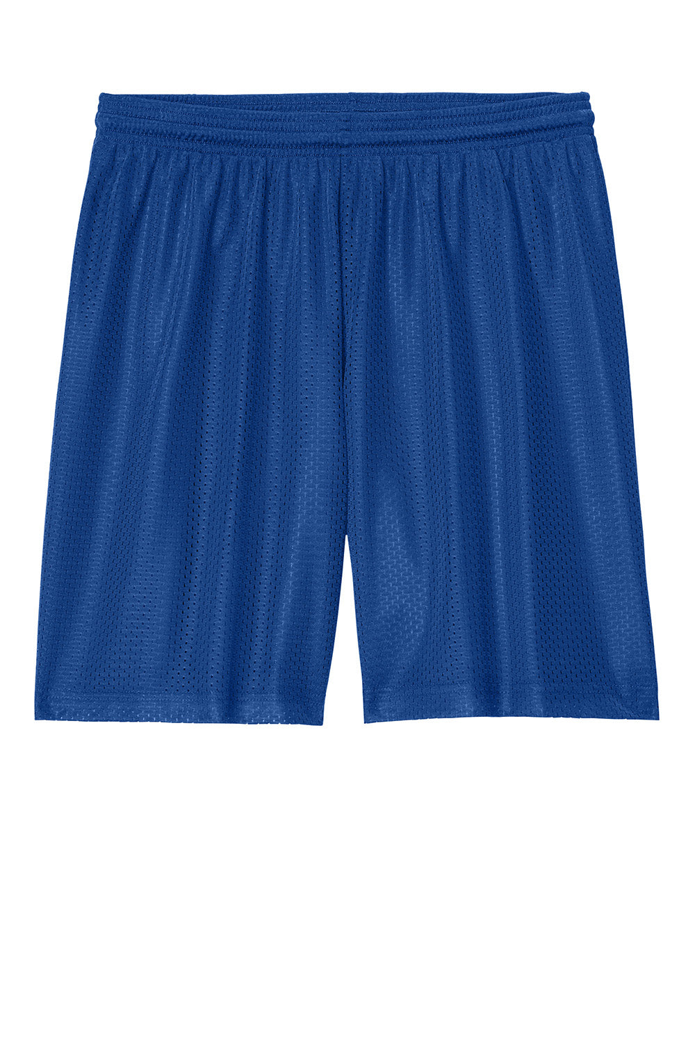 Sport-Tek ST5100 Mens PosiCharge Mesh Athletic Shorts True Royal Blue Flat Front