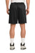 Sport-Tek ST510 Mens Moisture Wicking Classic Mesh Shorts Black Model Back