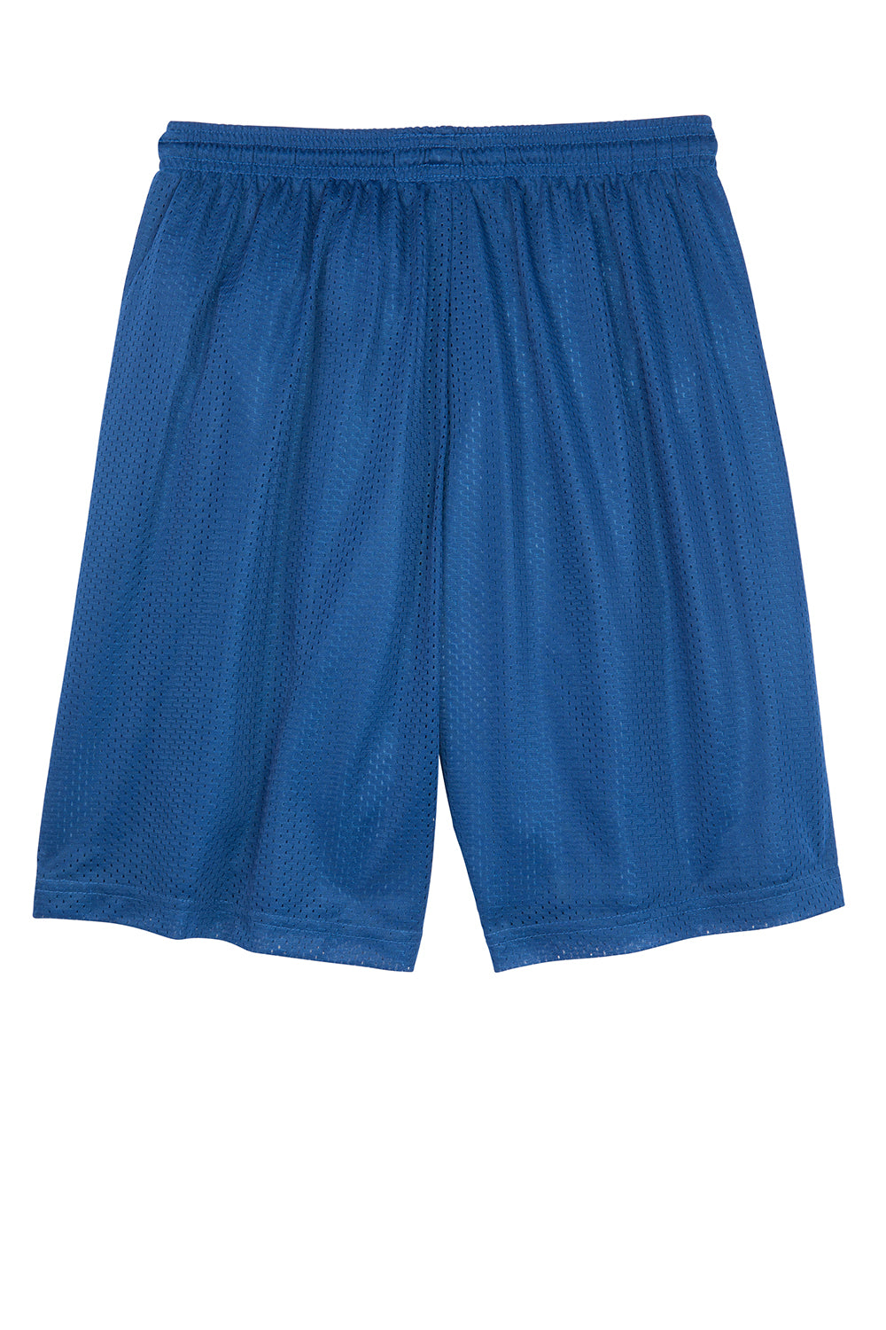 Sport-Tek ST510 Mens Moisture Wicking Classic Mesh Shorts True Royal Blue Flat Back