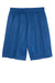 Sport-Tek ST510 Mens Moisture Wicking Classic Mesh Shorts True Royal Blue Flat Back