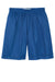 Sport-Tek ST510 Mens Moisture Wicking Classic Mesh Shorts True Royal Blue Flat Front