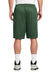 Sport-Tek ST515 Mens Moisture Wicking Classic Mesh Long Shorts Forest Green Model Back