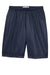 Sport-Tek ST515 Mens Moisture Wicking Classic Mesh Long Shorts True Navy Blue Flat Front