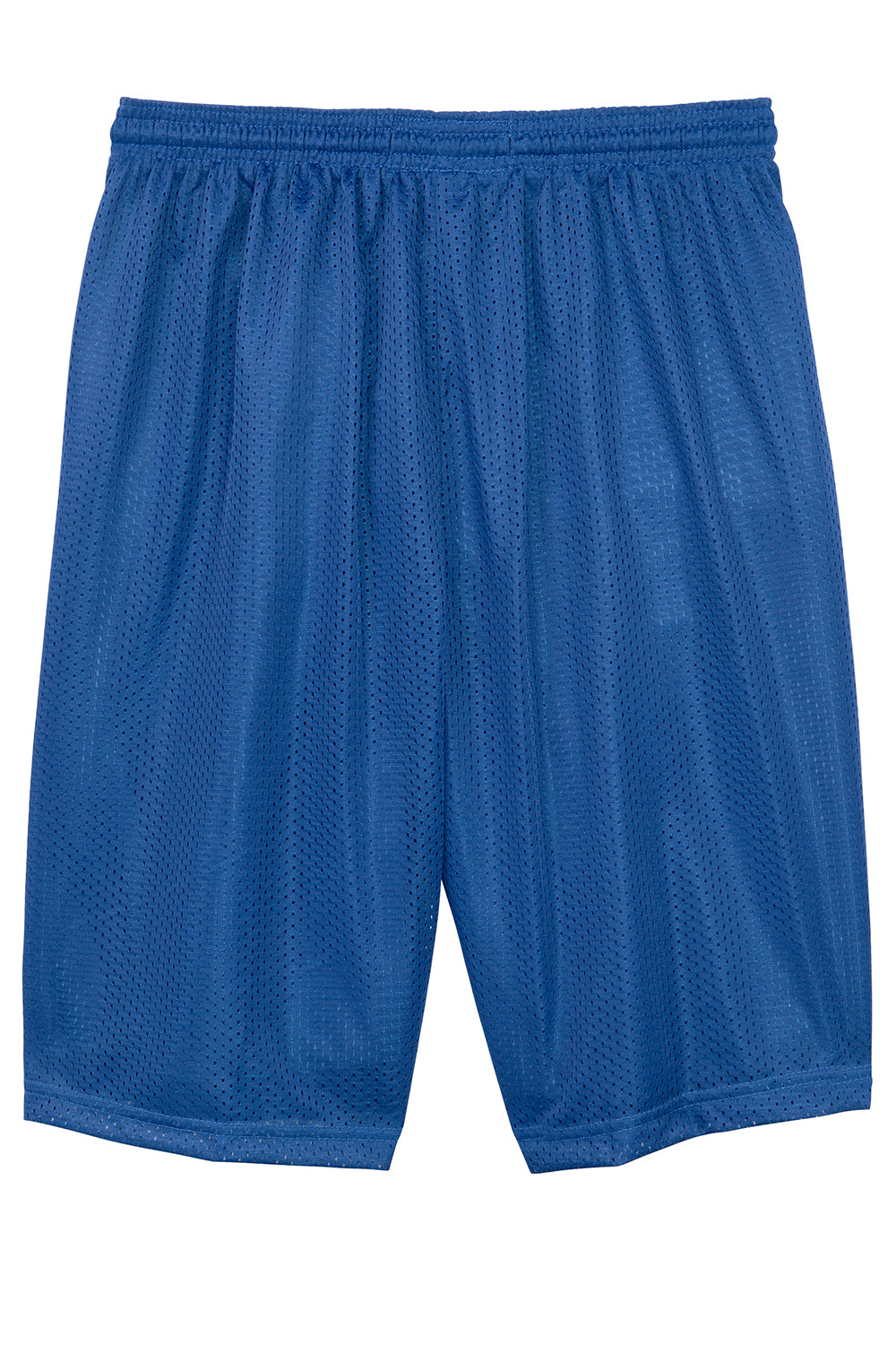 Sport-Tek ST515 Mens Moisture Wicking Classic Mesh Long Shorts True Royal Blue Flat Back