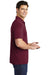 Sport-Tek ST520 Mens Moisture Wicking Short Sleeve Polo Shirt Cardinal Red Model Side