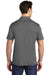 Sport-Tek ST520 Mens Moisture Wicking Short Sleeve Polo Shirt Dark Smoke Grey Model Back