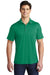 Sport-Tek ST520 Mens Moisture Wicking Short Sleeve Polo Shirt Kelly Green Model Front