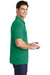 Sport-Tek ST520 Mens Moisture Wicking Short Sleeve Polo Shirt Kelly Green Model Side